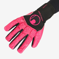 Sarung Tangan Kiper Uhlsport Absolutgrip HN Hyper Black Pink 1011235032021