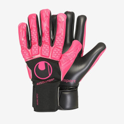 Sarung Tangan Kiper Uhlsport Absolutgrip HN Hyper Black Pink 1011235032021