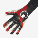 Sarung Tangan Kiper Uhlsport Powerline Supergrip+ Finger Surround Black Red White 101130301