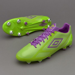 Sepatu Bola Umbro Velocita II Pro SG Lime Green Purple Cactus 81105U-EJK