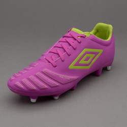 Sepatu Bola Umbro UX Accuro Pro SG Purple Cactus Lime Green 81180U-EGR