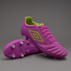 Sepatu Bola Umbro UX Accuro Pro SG Purple Cactus Lime Green 81180U-EGR