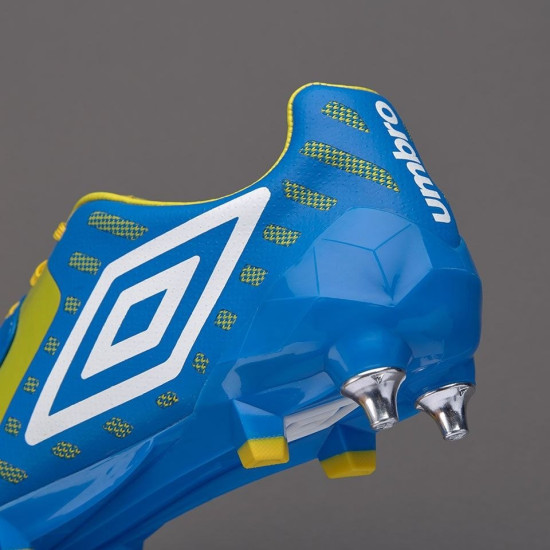 Sepatu Bola Umbro Medusae II Pro SG Electric Blue White Blazing Yellow 81291U-FBR