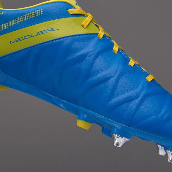 Sepatu Bola Umbro Medusae II Pro SG Electric Blue White Blazing Yellow 81291U-FBR