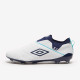 Sepatu Bola Umbro Medusæ III Elite FG White Medieval Blue Blue Radiance 81462U-JC6