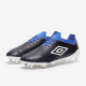 Sepatu Bola Umbro Velocita V Pro SG Black White Blue 81589U-JLQ