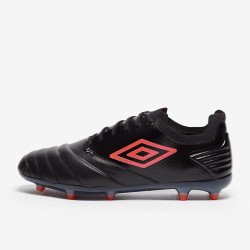 Sepatu Bola Umbro Tocco Pro FG Black Cherry Tomato 81650U-CMM