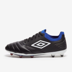 Sepatu Bola Umbro Tocco Pro FG Black White Blue 81650U-JLQ