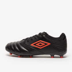 Sepatu Bola Umbro Tocco Club FG Black Cherry Tomato 81655U-CMM