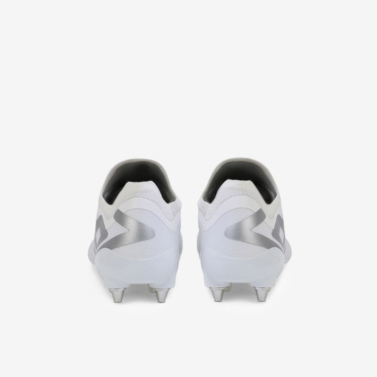 Sepatu Bola Umbro Velocita VI Pro SG White Metallic Chrome 81683U-KZ7