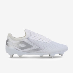 Sepatu Bola Umbro Velocita VI Pro SG White Metallic Chrome 81683U-KZ7