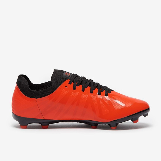 Sepatu Bola Umbro Velocita VI Premier FG Cherry Tomato White Black 81685U-KQF