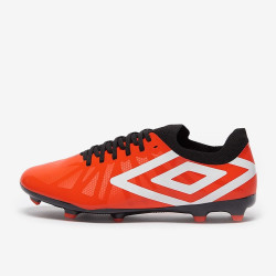 Sepatu Bola Umbro Velocita VI Premier FG Cherry Tomato White Black 81685U-KQF