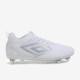 Sepatu Bola Umbro Tocco II Pro SG White Metallic Chrome 81735U-KZ7