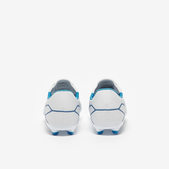 Sepatu Bola Umbro Velocita Alchemist Club FG White Malibu Blue 81818U-LNZ Sepatu Bola Umbro Velocita Alchemist Club FG White Malibu Blue 81818U-LNZ