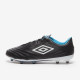 Sepatu Bola Umbro Tocco III Pro FG Black White Malibu Blue 81850U-LMN