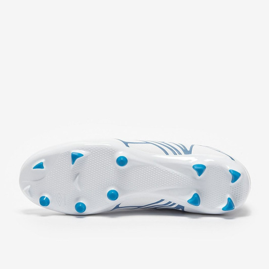 Sepatu Bola Umbro Velocita Alchemist Club FG White Malibu Blue 81818U-LNZ Sepatu Bola Umbro Velocita Alchemist Club FG White Malibu Blue 81818U-LNZ