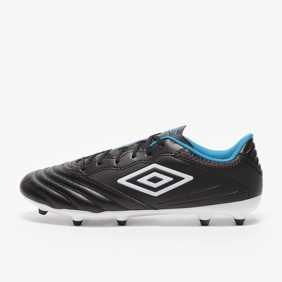 Sepatu Bola Umbro Tocco III Club FG Black White Malibu Blue 81857U-LMN Sepatu Bola Umbro Tocco III Club FG Black White Malibu Blue 81857U-LMN