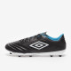 Sepatu Bola Umbro Tocco III Club FG Black White Malibu Blue 81857U-LMN