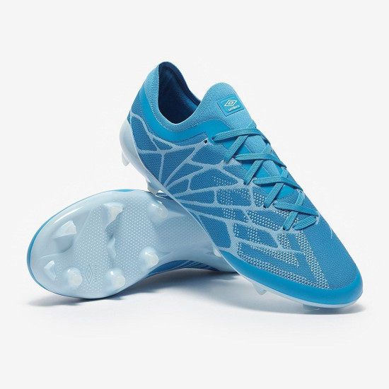 Sepatu Bola Umbro Velocita Alchemist Pro FG Malibu Blue White 81810U-LNK