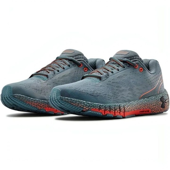 Sepatu Lari Under Armour HOVR Machina Lichen Blue Beta Black 3021939 403-8