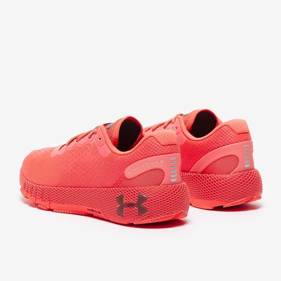 Sepatu Lari Under Armour HOVR Machina 2 Venom Red Fireball Black 3023539-600