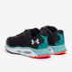 Sepatu Lari Under Armour HOVR Infinite 3 Black Cerulean White 3023540-005