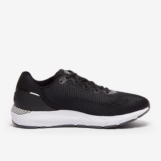 Sepatu Lari Under Armour HOVR Sonic 4 Black White White 3023543-002