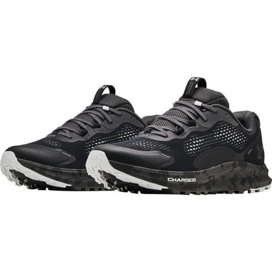 Sepatu Lari Under Armour Charged Bandit TR 2 Trail Black Jet Grey 3024186 001-11.5