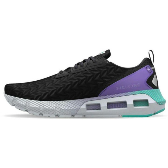 Sepatu Lari Under Armour HOVR Mega 2 Clone Black Grape Neptune 3024479 003-7