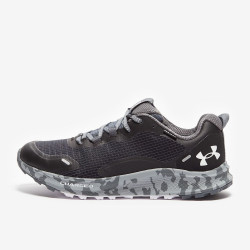 Sepatu Lari Under Armour Charged Bandit TR 2 SP Black Pitch Gray White 3024725-003