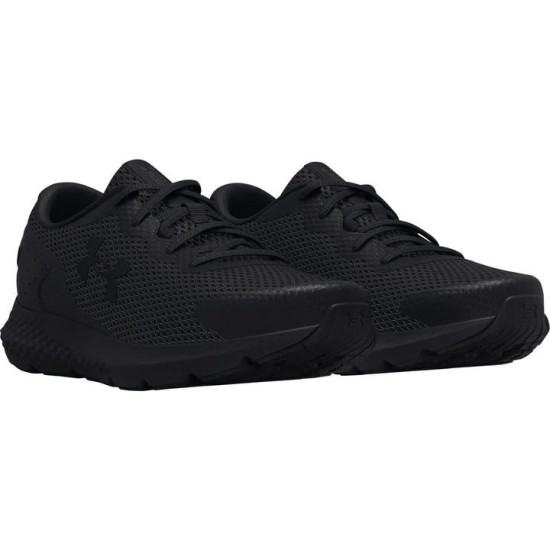 Sepatu Lari Under Armour Charged Rogue 3 Black 3024877 003-8.5