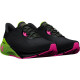 Sepatu Lari Under Armour HOVR Machina 3 Black Lime Surge Rebel Pink 3024899 005-10