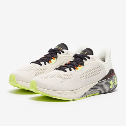 Sepatu Lari Under Armour HOVR Machina 3 Stone Jet Gray Quirky Lime 3024899-101