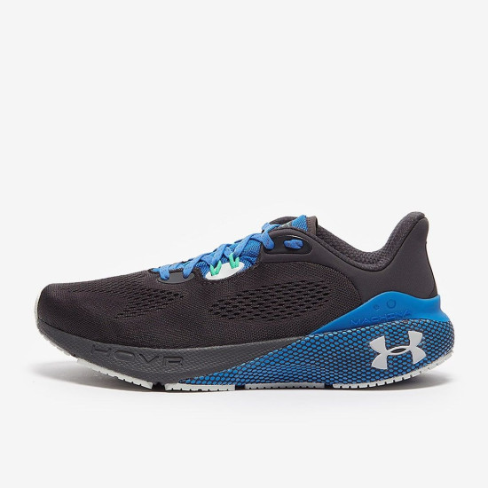 Sepatu Lari Under Armour HOVR Machina 3 Jet Gray Victory Blue Halo Gray 3024899-104