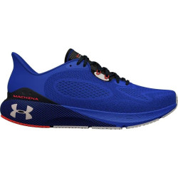 Sepatu Lari Under Armour HOVR Machina 3 Versa Blue Black Ghost Grey 3024899 401-7