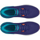 Sepatu Lari Under Armour HOVR Machina 3 Sonar Blue Blue Surf Orange Blast 3024899 501-7