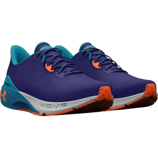 Sepatu Lari Under Armour HOVR Machina 3 Sonar Blue Blue Surf Orange Blast 3024899 501-7