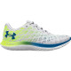 Sepatu Lari Under Armour Flow Velociti Wind 2 White High Vis Yellow Cruise Blue 3024903 101-11