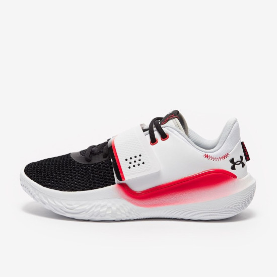 Sepatu Basket Under Armour Flow Future X White Black 3024968-100