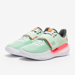 Sepatu Basket Under Armour Flow Future X Aqua Foam White Fence Green 3024968-300