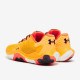 Sepatu Basket Under Armour Spawn 4 Orange Shock White Black 3024971-800