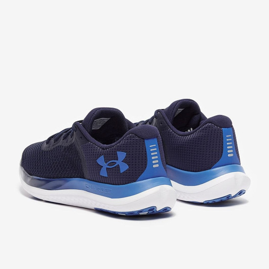 Sepatu Lari Under Armour Charged Breeze Midnight Navy Victory Blue 3025129-400