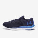 Sepatu Lari Under Armour Charged Breeze Midnight Navy Victory Blue 3025129-400