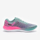 Sepatu Lari Under Armour Flow Velociti Wind 2 DL Retro Teal Electro Pink Black 3025160-300