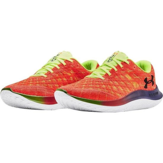 Sepatu Lari Under Armour Flow Velociti Wind NRG Phoenix Fire High Vis Yellow Black 3025266 600-7