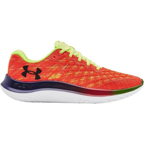 Sepatu Lari Under Armour Flow Velociti Wind NRG Phoenix Fire High Vis Yellow Black 3025266 600-7