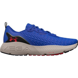 Sepatu Lari Under Armour HOVR Mega 3 Clone Versa Blue Ghost Grey Bolt Red 3025308 400-7