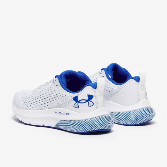 Sepatu Lari Under Armour HOVR Turbulence White Versa Blue Versa Blue 3025419-100