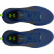 Sepatu Lari Under Armour HOVR Turbulence Blue Mirage Black 3025419 401-8.5